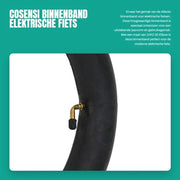 Pneumatico interno per bicicletta elettrica - Facile da utilizzare - 14X2.50 Elbow - Alta qualità gomma butilico - Antiscivolo e resistente all'abrasione - Adatto per...
