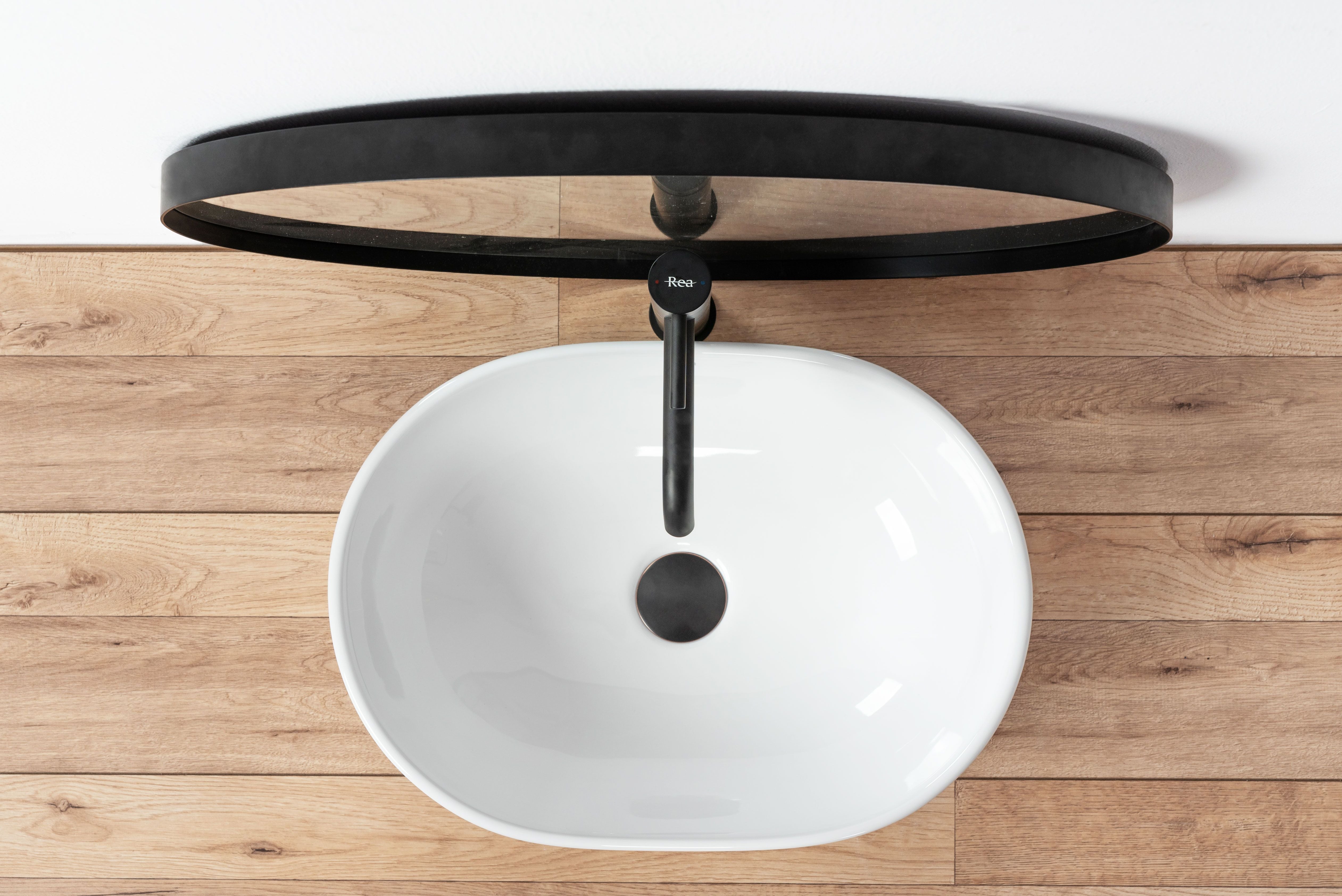 Lavabo Da Appoggio Rea Amelia 48