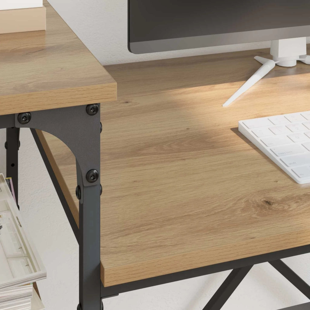 Scrivania Rovere artigianale 105 x 50 x 90 cm Legno multistrato 881286