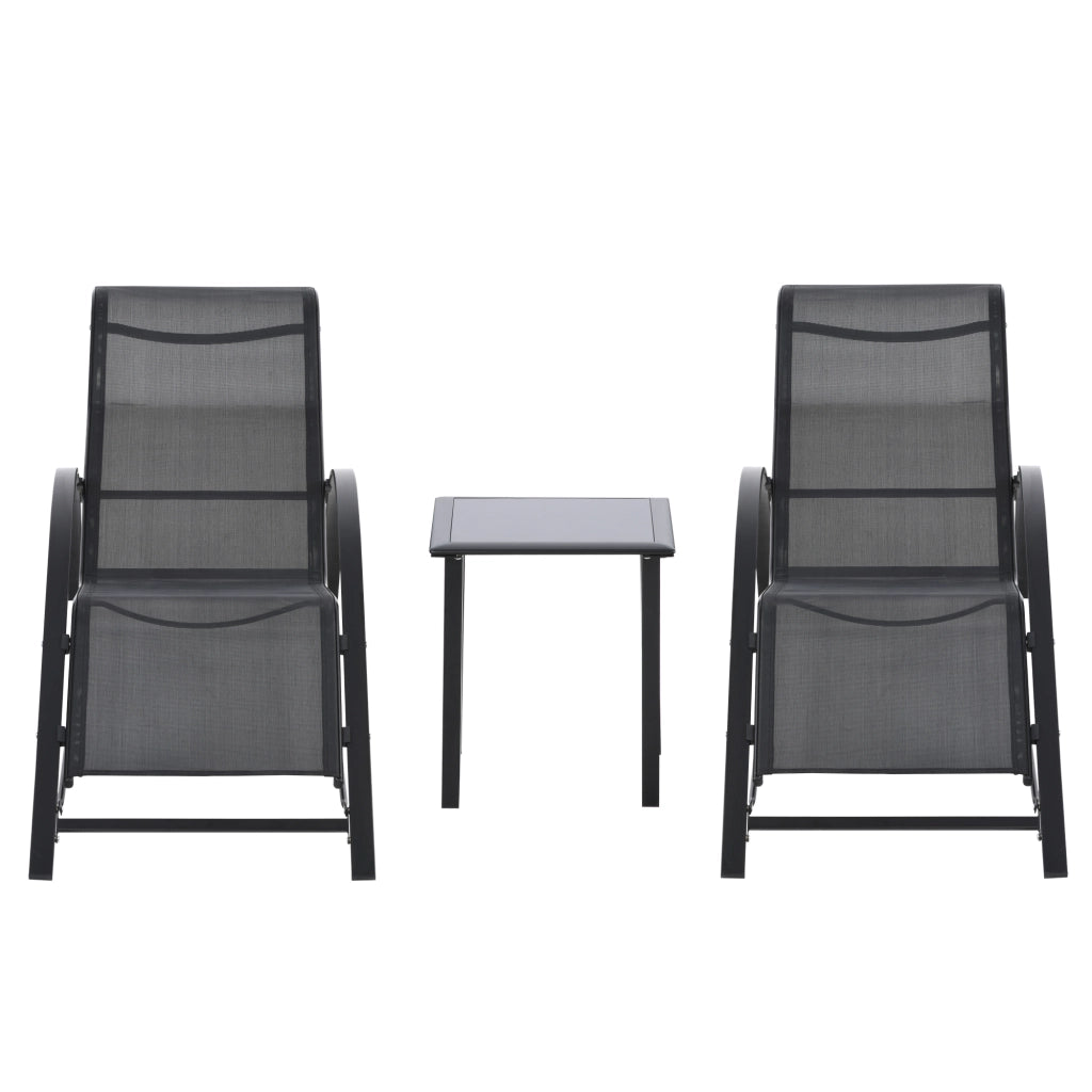Letto Prendisole con Ripiano ¨C zephmum ¨C Tessuto Nero 59x169x66 cm