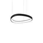 Lampada A Sospensione Gemini 1 Luce Led Integrato Nero