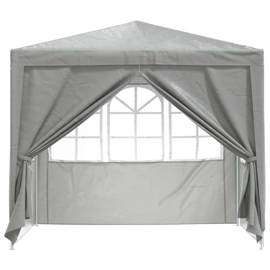 Tenda Party Grigio chiaro 250 x 250 x 240 cm PE e Acciaio