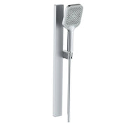 Saliscendi quadro 3 getti flex 150 cm PVC anti torsione silver - serie Tallin