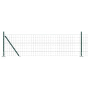 Recinzione da Giardino | Recinzione con Posto Verde 0,4 x 10 m Acciaio e PVC