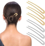 Set di spille per capelli in oro e argento - Ideale per lo styling - Accessori per capelli vintage - Adatto per matrimoni e feste