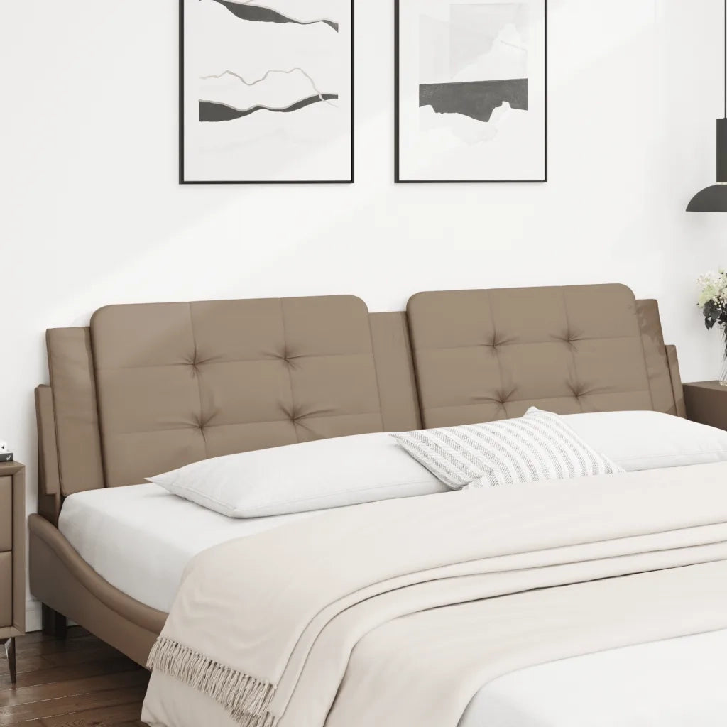 Cuscino Testiera Zadar Cappuccino 200 cm in Similpelle 374887