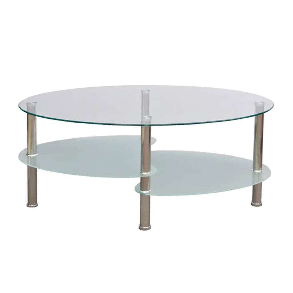 Tavolino da CaffÃ¨ con Design Esclusivo Bianco  cod mxl 12346