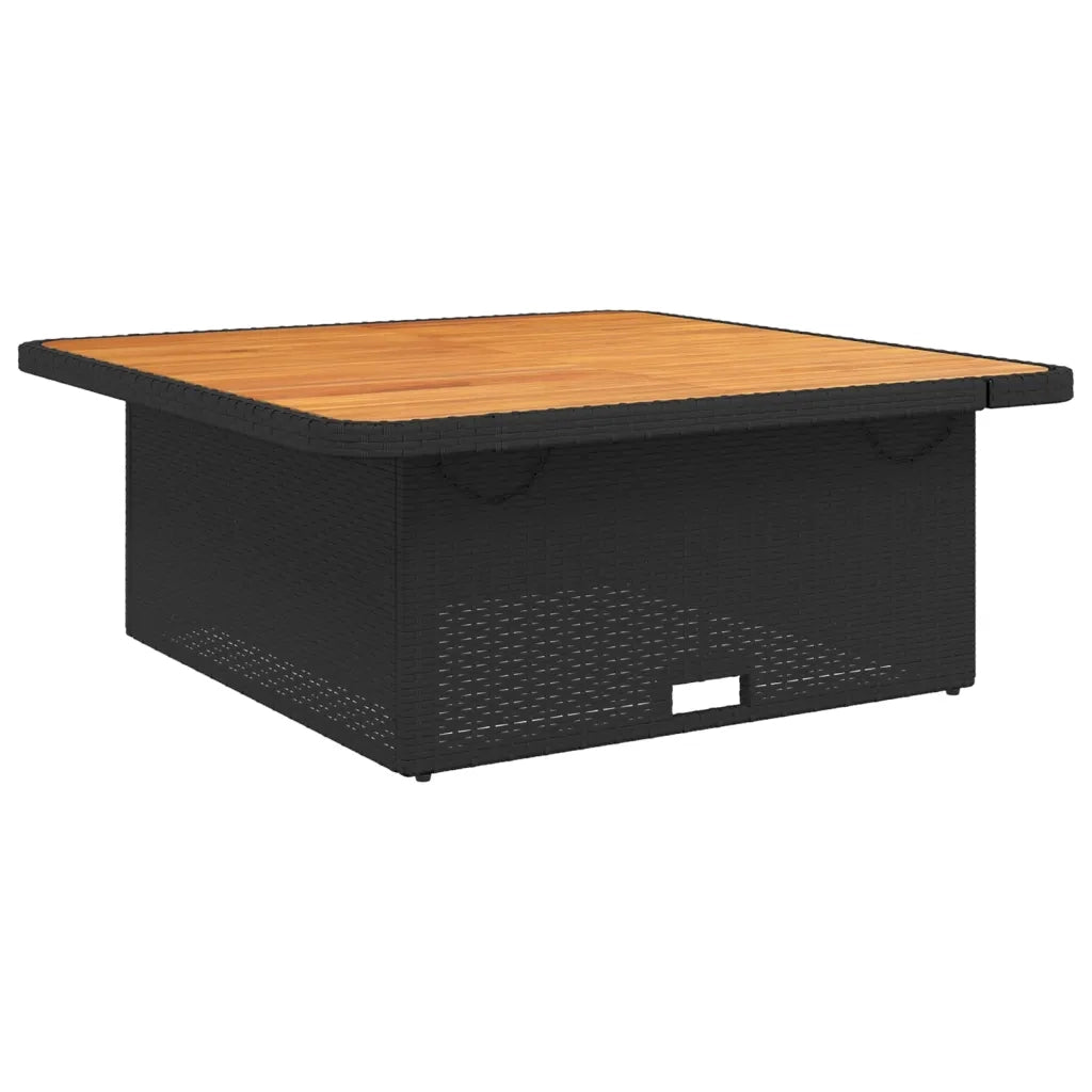 Set Divani da Giardino 2 pz con Cuscini in Polyrattan Nero