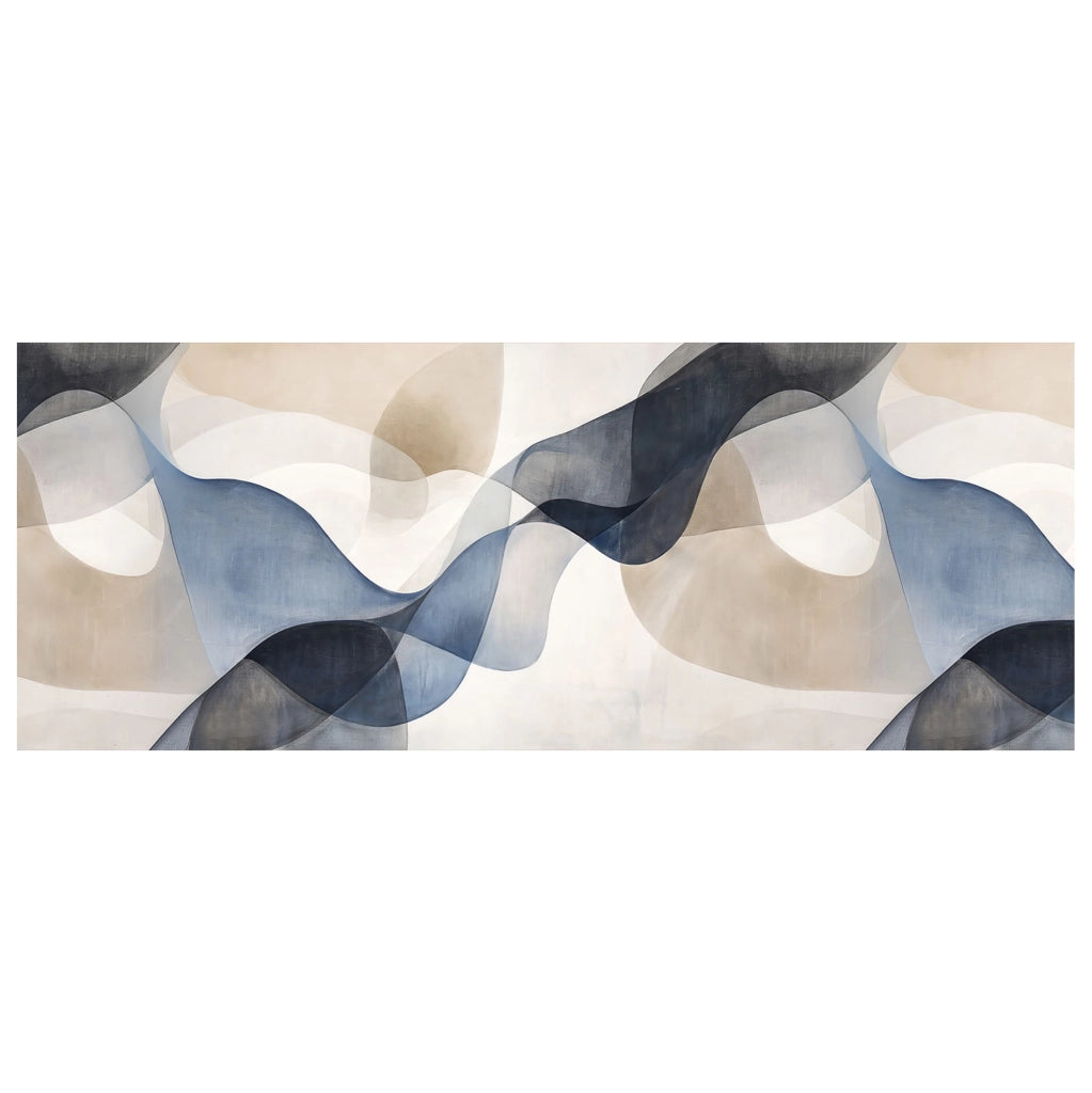 Tappeto da cucina antiscivolo, antimacchia passatoia multiuso 50x450 - Urban Blu