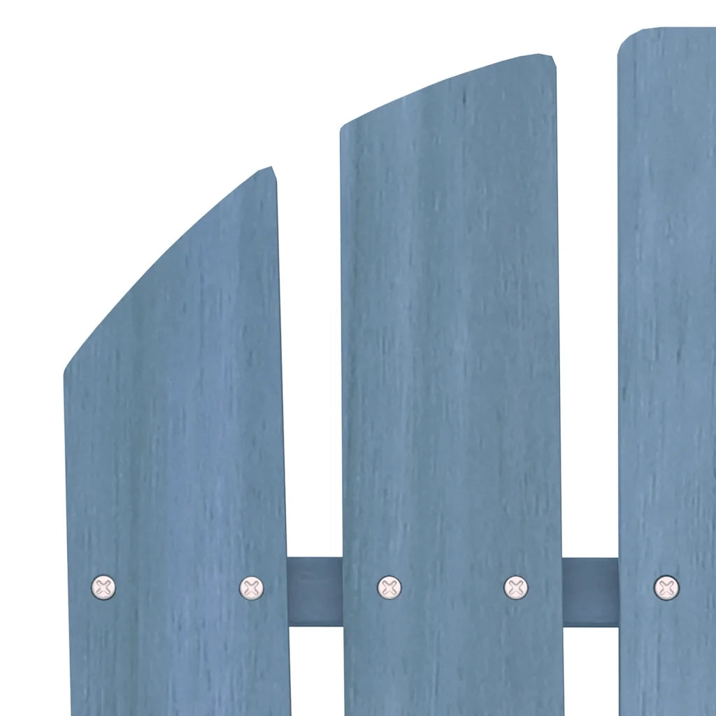 Sedia Giardino | Sedie da Esterno Adirondack in Legno Massello di Abete Blu