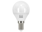 10pz lampada a led mini globo e27 luce fredda 6 w cod:ferx.vit44141