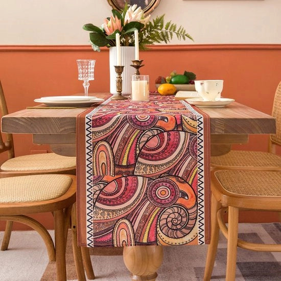 Tappeto di Sala con Motivi di Elefante Abstracto per Ambiente Moderno