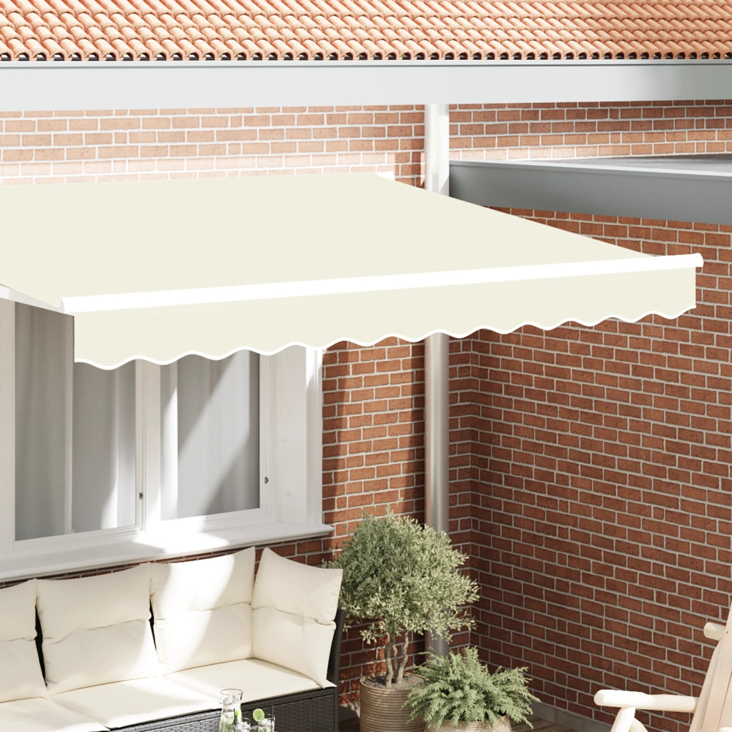 Tenda da Sole Valance per Struttura da 2.5 m Panna 2.3x0.2 m