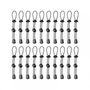 Supporto per bastone da trekking - 20 pezzi - Fermo aggancio regolabile - Corda elastica - Materiale duraturo - Alta affidabilità - Accessorio per zaino