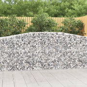 Cesti Gabbioni ad Arco 5 pz 400x50x100/120 cm Ferro Zincatocod mxl 123939