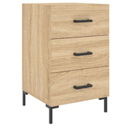 Comodino | Armadio da Notte | Mobiletto da notte Rovere Sonoma 40x40x66 cm in Legno Multistrato