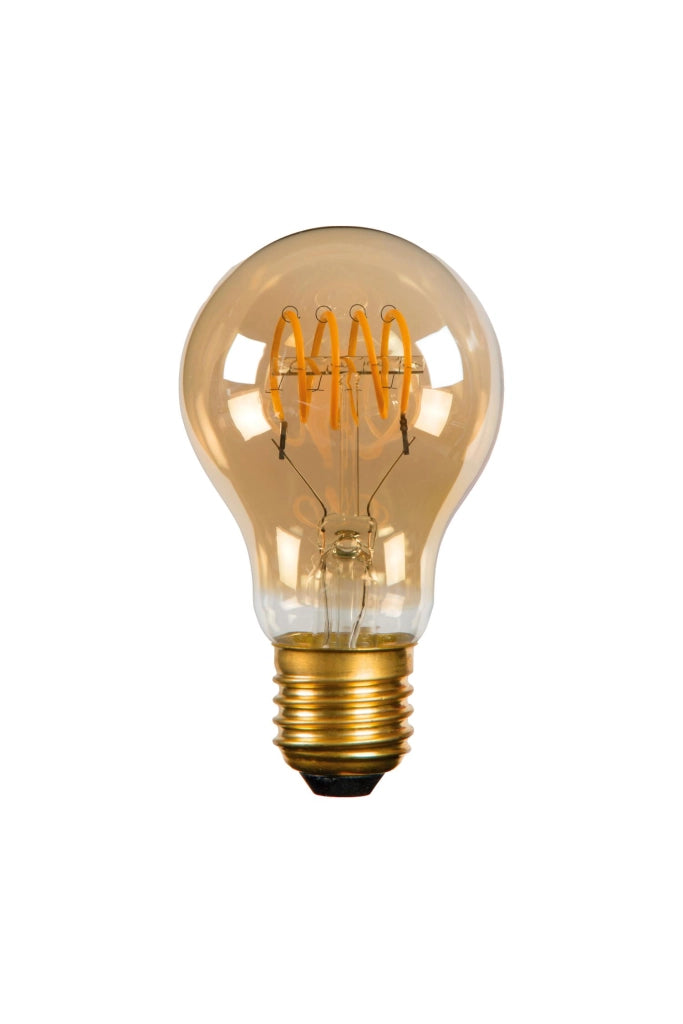 Lampadina LED filamento ambra E27 5W 260lm Lucide