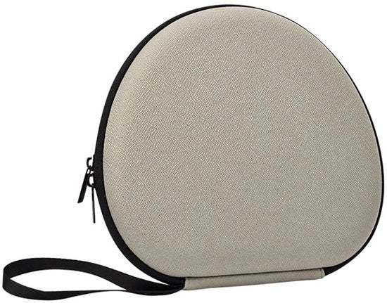 Tas di conservazione in EVA - Resistente allo shock - Tas di conservazione rigida - Imbottito - 21,5 x 22,5 cm - Custodia per cuffie