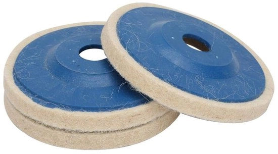 Panno di pulizia 100mm - Panno di pulizia a pelo di lana - Strumenti di pulizia - Resistente all'usura - Sicuro - Duraturo - Panno di pulizia ruota