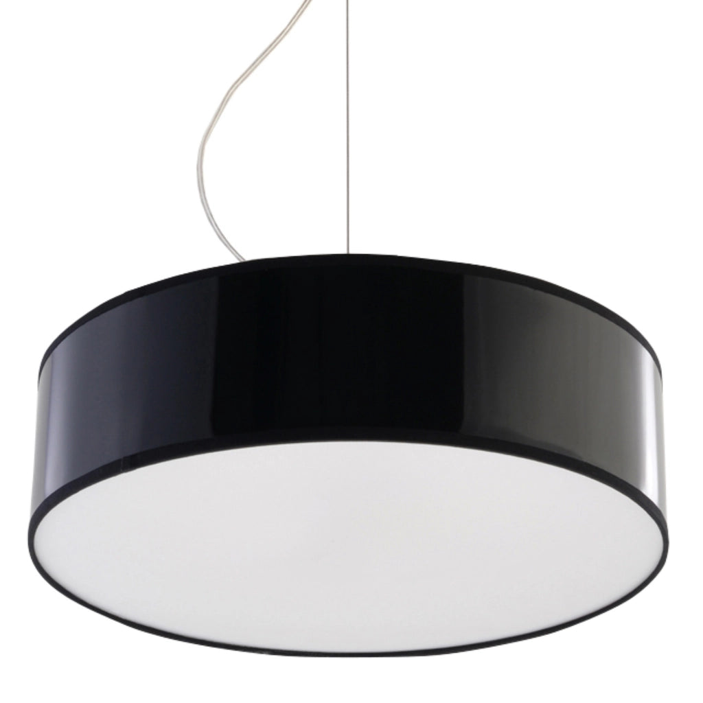 Lampada a sospensione PIAZZA 35 nera Pure Lume PU.0115