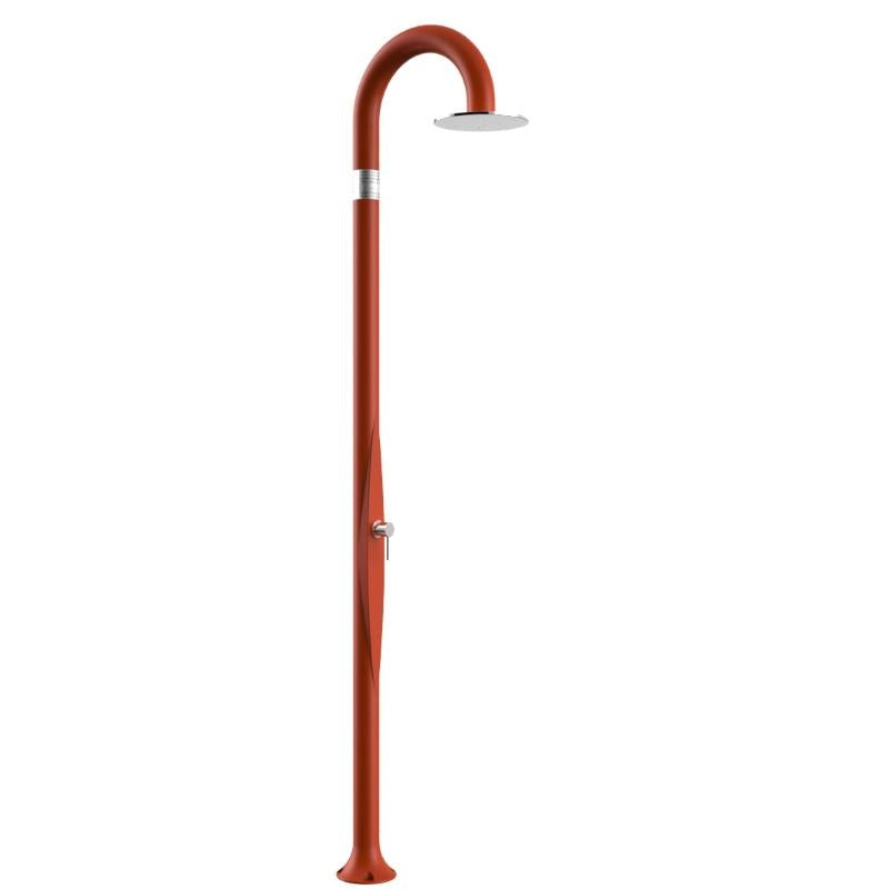 Doccia Tradizionale In Resina Funny Yin Con Miscelatore Colore Arancione Cv-T305/2009