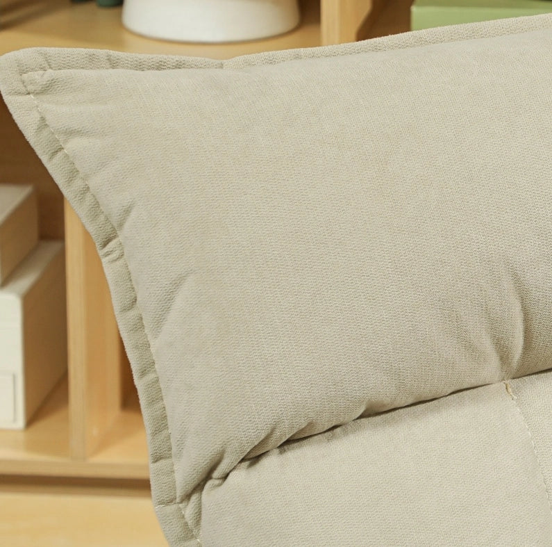 Poltrona da pavimento girevole 360° beige