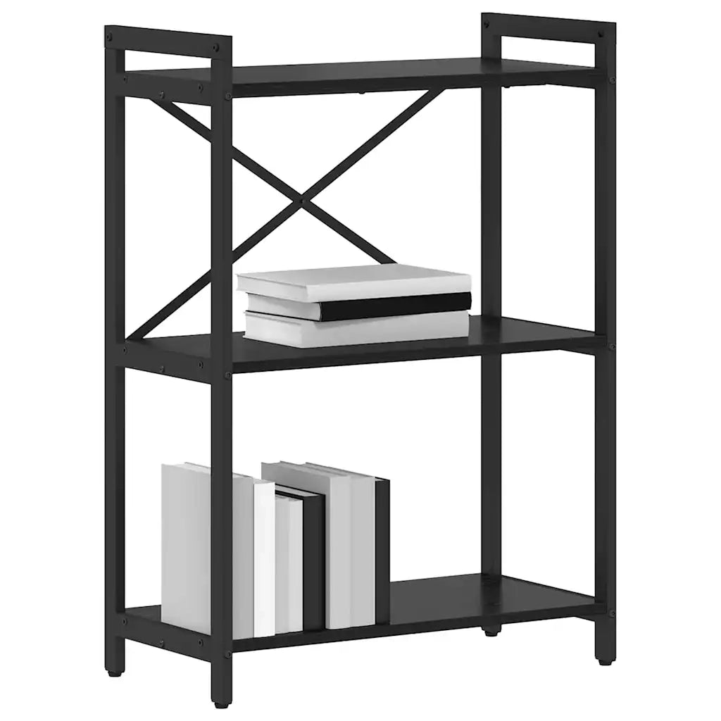 Libreria Rovere Nero 60 x 30 x 85 cm Legno multistrato 868395