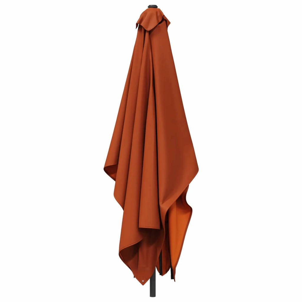 Ombrellone da giardino-Parasole da Giardino con Base 200 x 300 cm Poliestere 617214