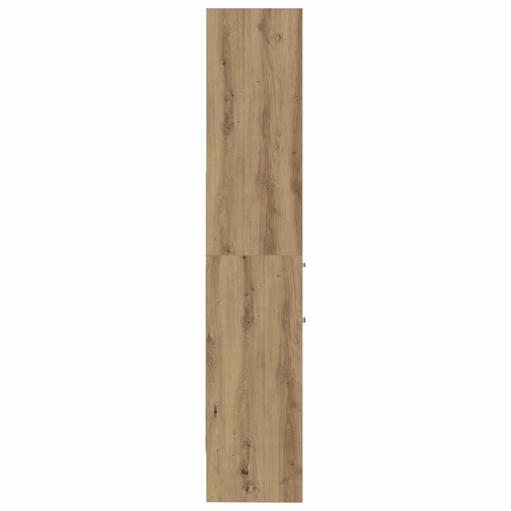 Armadio per Libri rovere artigianale 40 x 35 x 180 cm 875440