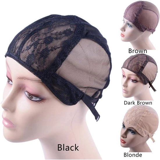 Capo di capigliatura doppia - Cinture regolabili - L 56 cm - Nero