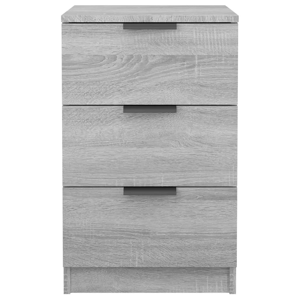 Comodini 2 pz Grigio Sonoma 40x36x65 cm 817054