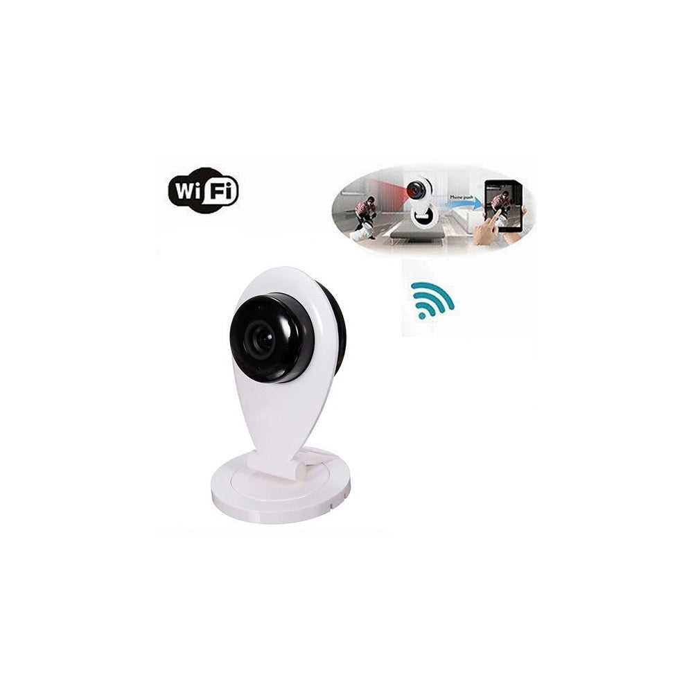 Trade Shop - Mini Ip Wifi Sd Dvr Wireless Camera Wifi Hd Ir Smartphone Audio Cam Baby Monitor -