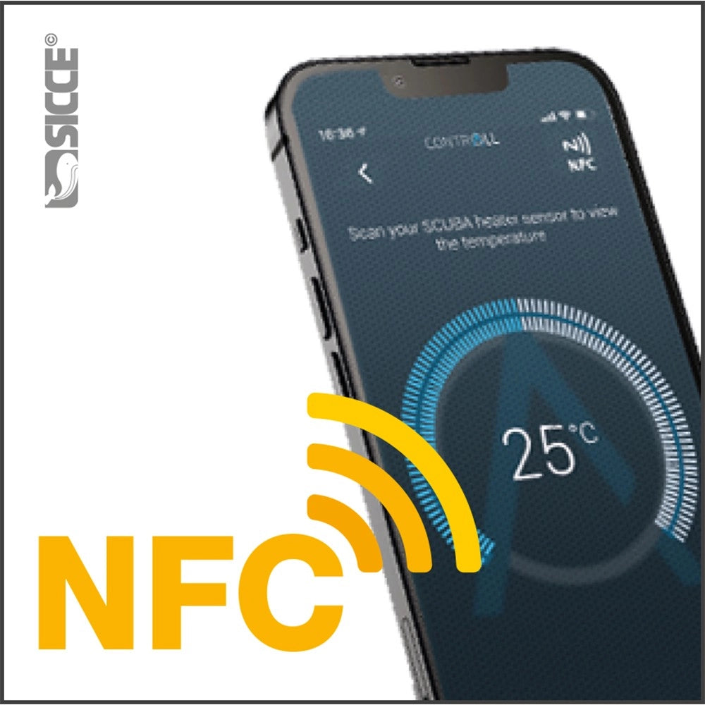 Sicce Scuba Contactless 150w - riscaldatore con tecnologia Wireless NFC