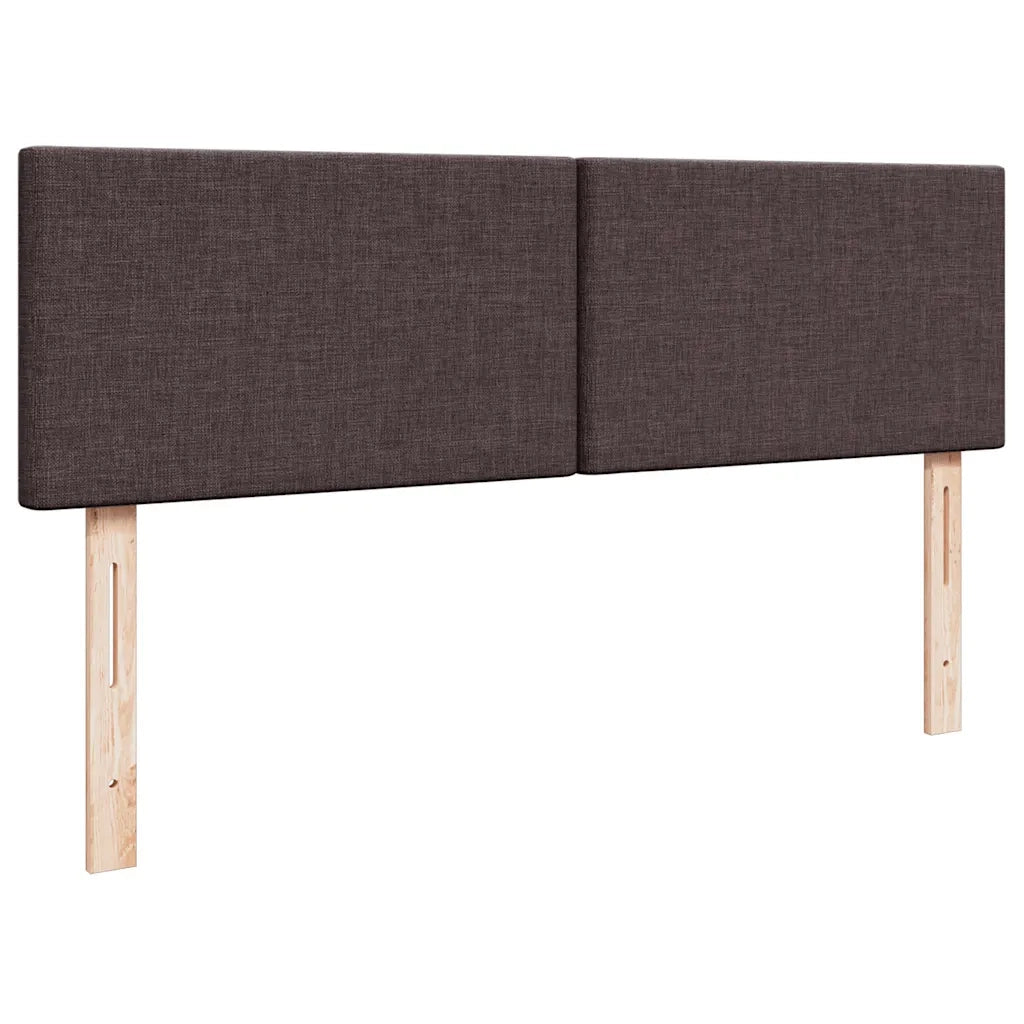 Struttura Letto Pouf con Materasso 140x200 cm in Tessuto 3312232