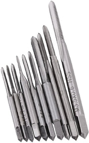 Set di punte per martello 2 mm - 10 pezzi - Acciaio rapido - Resistente al calore - Resistente allo sfregio - M1 a M3.5 - Duraturo con lunga durata - Tappi a mano