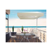 Ombrellone ricambio telo elmira decentrato 3x3 bianco cm 230x130