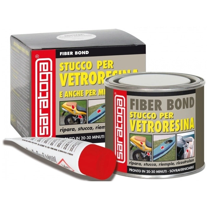 Saratoga STUCCO PER VETRORESINA FIBER BOND 125ML