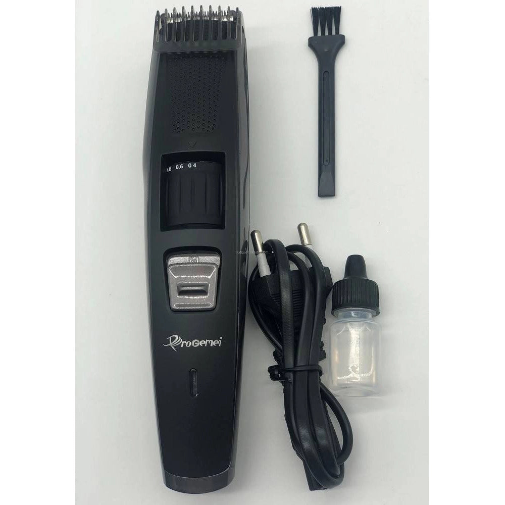 Trade Shop - Tagliacapelli Professionale A Batteria Gm-6127 Regolabile Trimmer Capelli Barba -