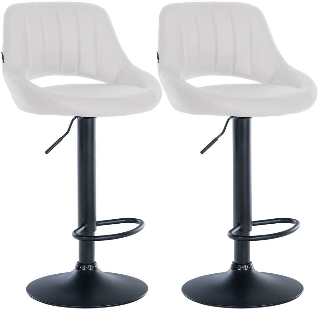 Set di 2 sgabelli da bar Milet in ecopelle B 5