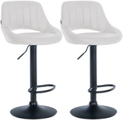 Set di 2 sgabelli da bar Milet in ecopelle B 5