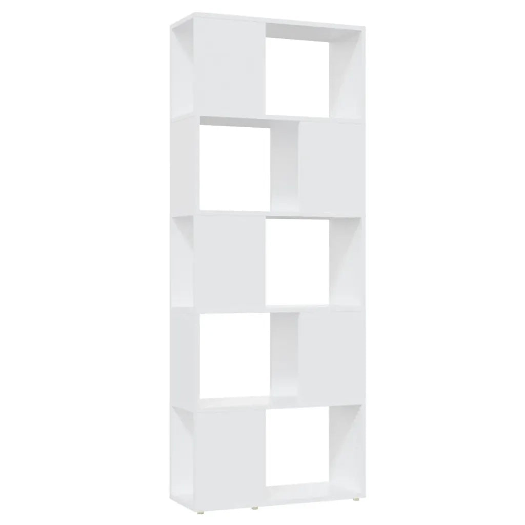 Libreria/Divisorio Bianco 60x24x155 cm in Truciolato 809089