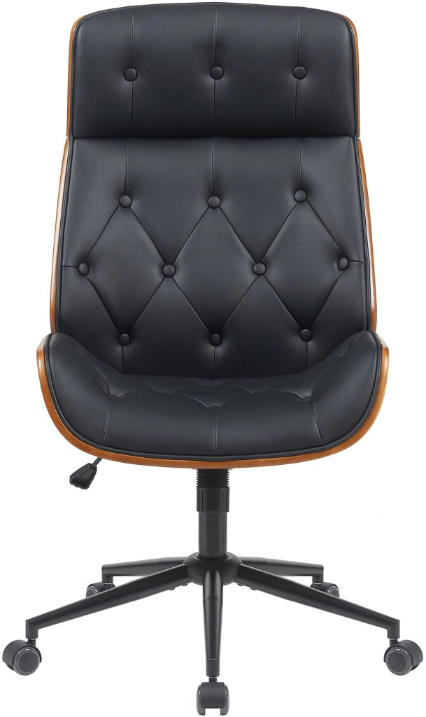 Sedia da ufficio Martil noce/nero