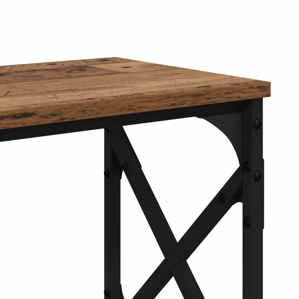 Tavolo consolle Legno vecchio 156 x 28 x 80,5 cm