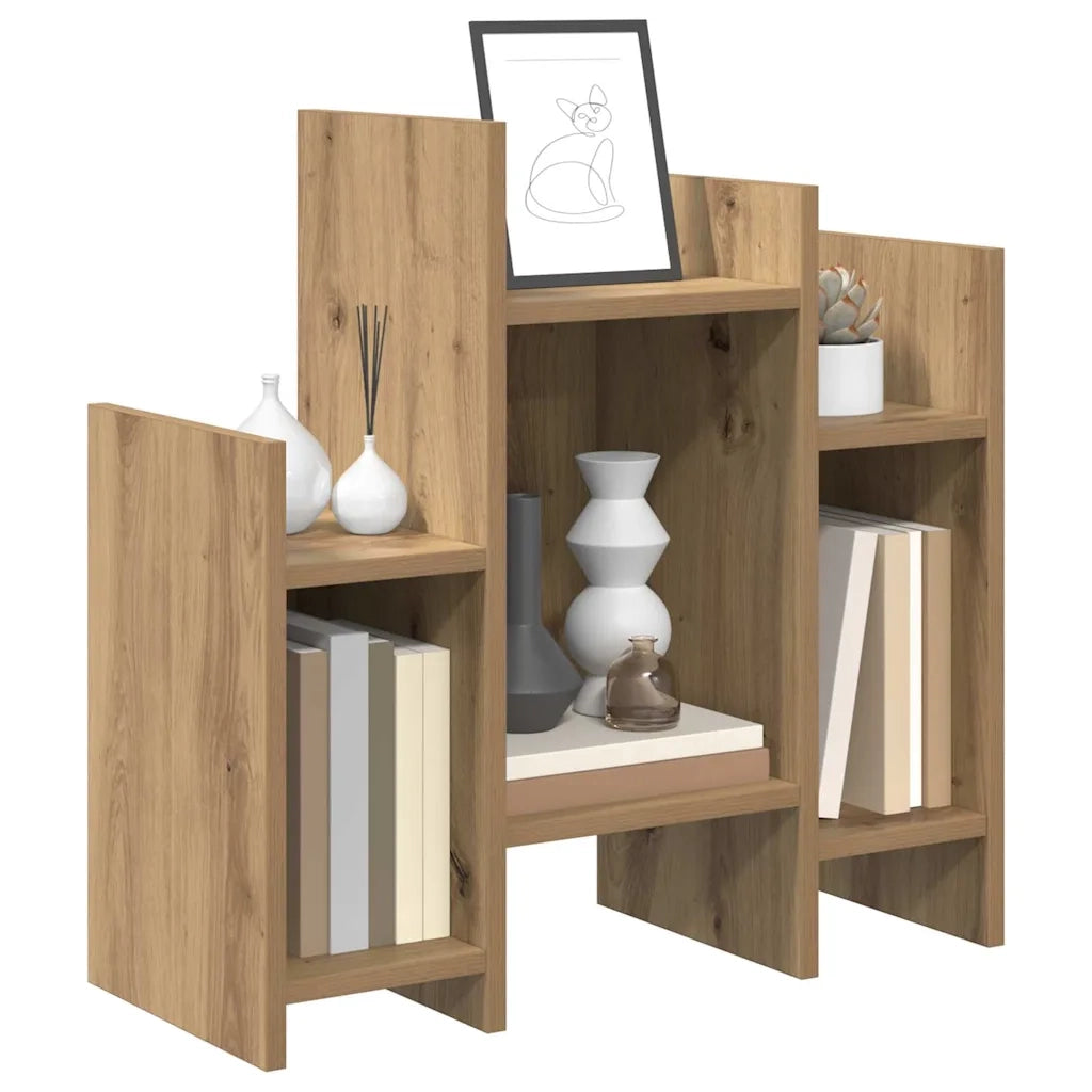 vidaXL Mobile laterale rovere artigianale 60 x 26 x 60 cm