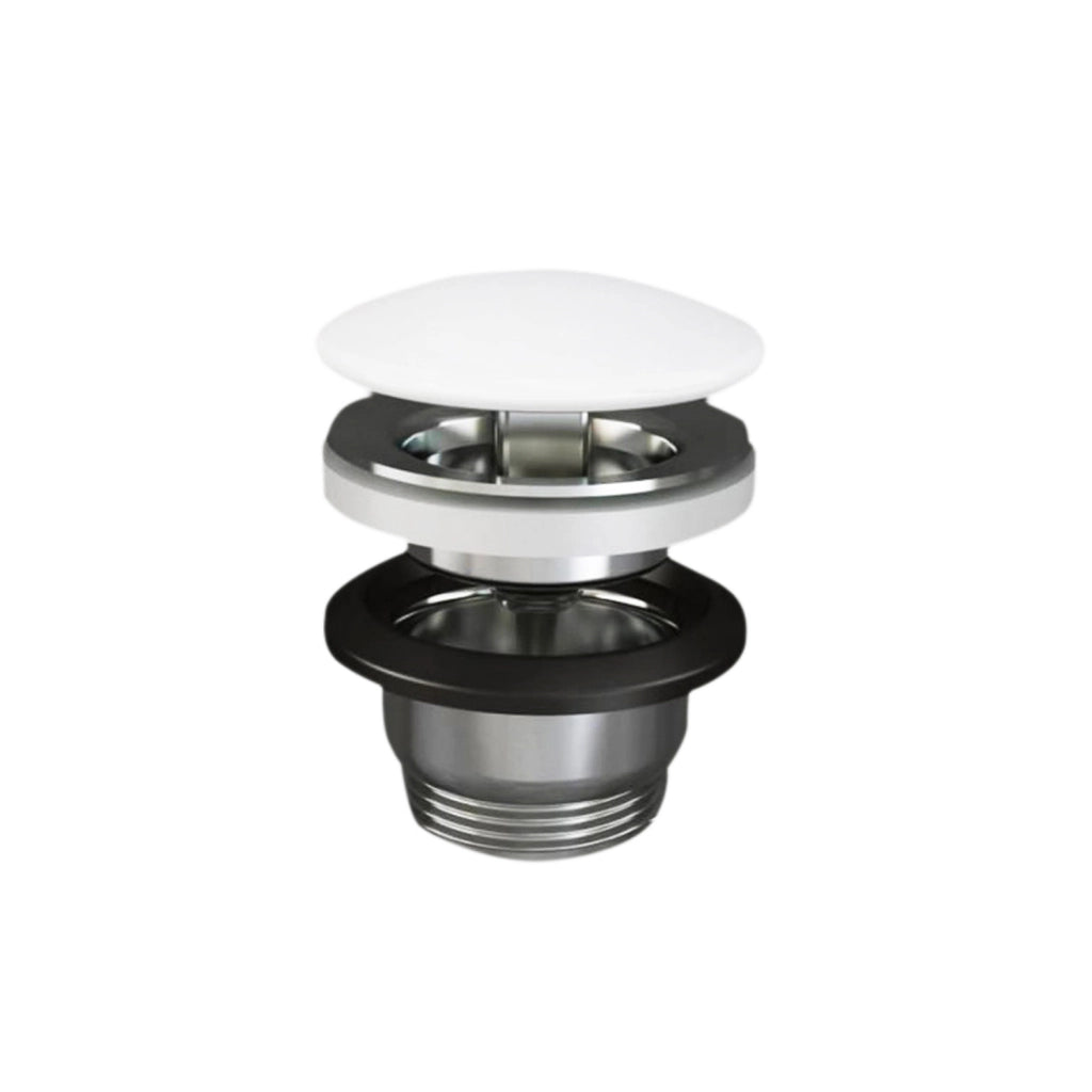PILETTA LAVABO FEELING SENZA TROPPO PIENO- Tappo Bianco Opaco- RAK- pezzi 1