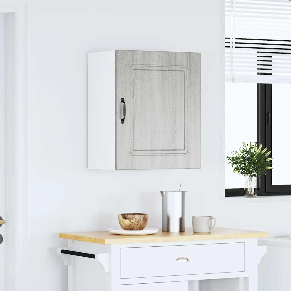 Pensile da cucina Kalmar Grigio Sonoma in Legno Multistrato 853569