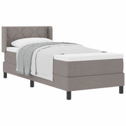 Letto singolo | Letto per adulti | Letto a molle con testiera Talpa 200 x 80 cm Tessuto