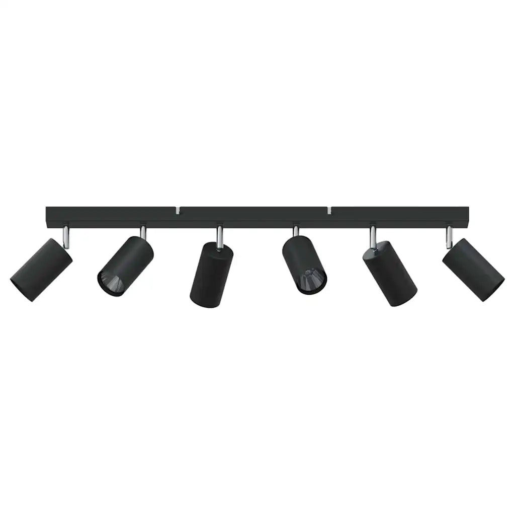 Faretto da soffitto Nero 73 x 6 x 16 cm Metallo CFW7051380