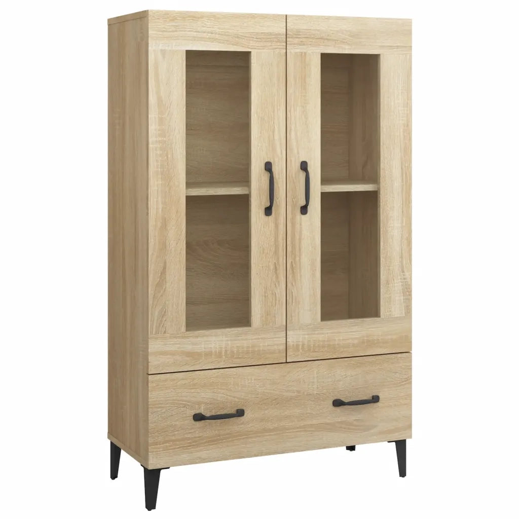 Credenza Rovere Sonoma 70x31x115 cm in Legno Multistrato 812558