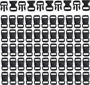 Buchi da 60 pin 11mm per cinture da zaino in plastica per cinture da paracorda - Spine di ricambio per cinture da zaino, bagagli, corda di trasporto Nero 60 cm